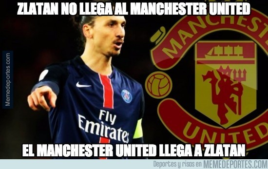 883872 - Zlatan no llega al Manchester United