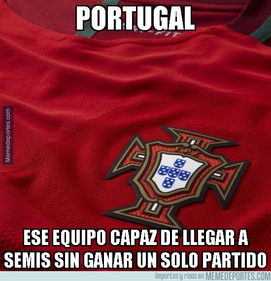 884110 - Portugal a semis sin ganar ni un partido en los 90min