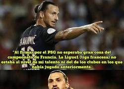 Enlace a La última gran rajada de Zlatan contra la Ligue 1