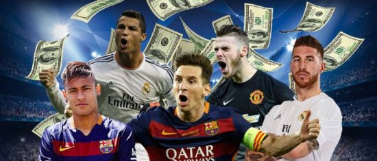 887737 - Los NUEVA lista de los 10 futbolistas mejor pagados del mundo