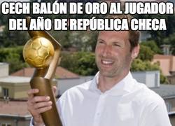 Enlace a Cech balón de oro al jugador del año de República Checa