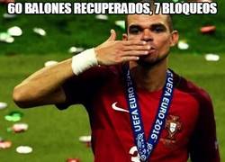 Enlace a Pepe, el MVP de Portugal