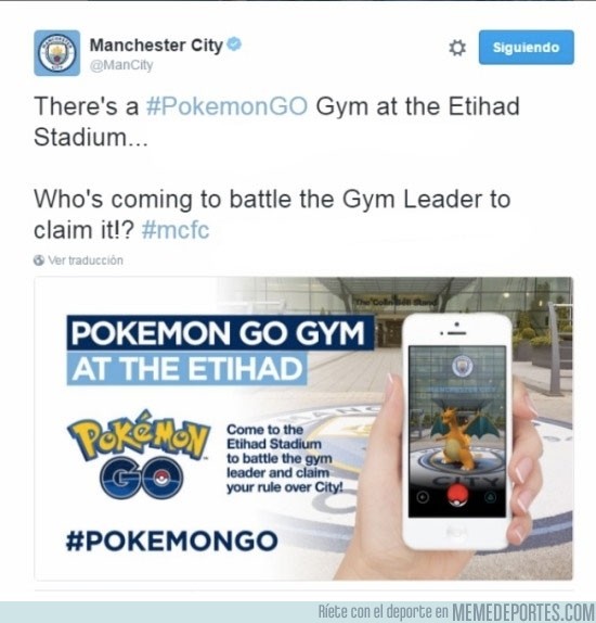 890392 - El Manchester City tratando de llenar su estadio gracias a Pokémon GO