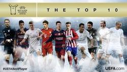 Enlace a Los 10 nominados al premio UEFA al Mejor Jugador de Europa