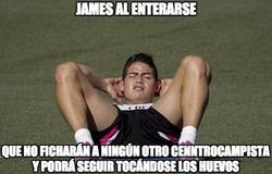 Enlace a James sí que está contento con Gomes en el Barça y Pogba en el United