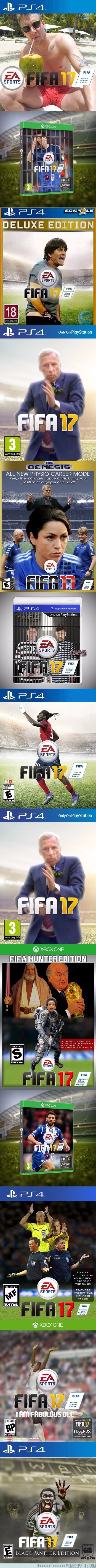 892526 - Salen a la luz las portadas de edición limitada del próximo FIFA 17