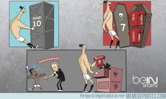 893272 - Ibrahimovic buscando el dorsal perfecto en el Manchester United