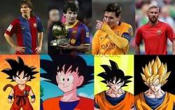 Enlace a La evolución de Messi