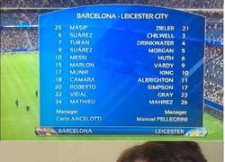 Enlace a Mientras tanto, el encargado de los datos del Barça-Leicester...
