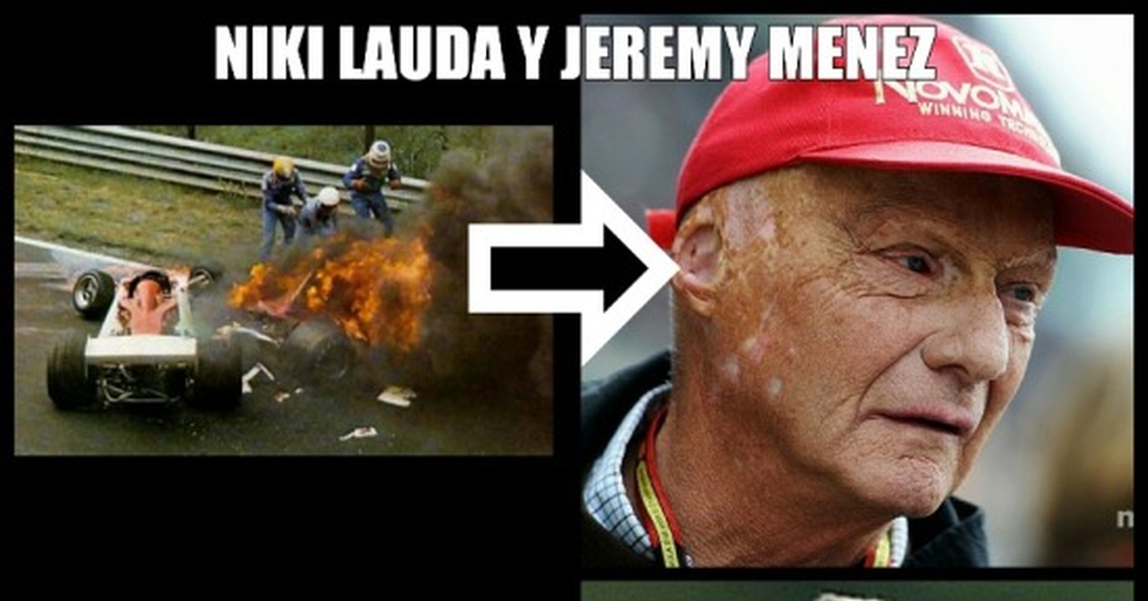 [ MEMEDEPORTES ] Lauda y Menez, vidas paralelas