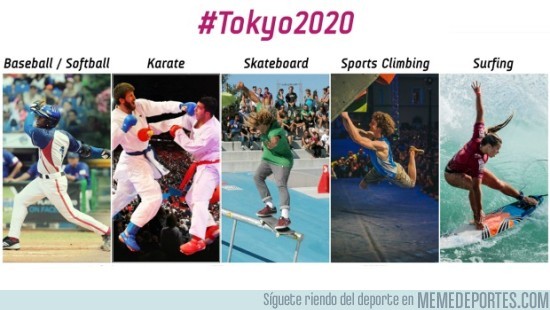 895043 - Los 5 deportes nuevos admitidos para las Olimpiadas de Tokio 2020