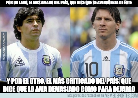 897635 - Diferencias entre Messi y Maradona
