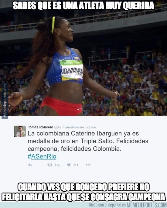 898007 - Sabes que es una atleta muy querida