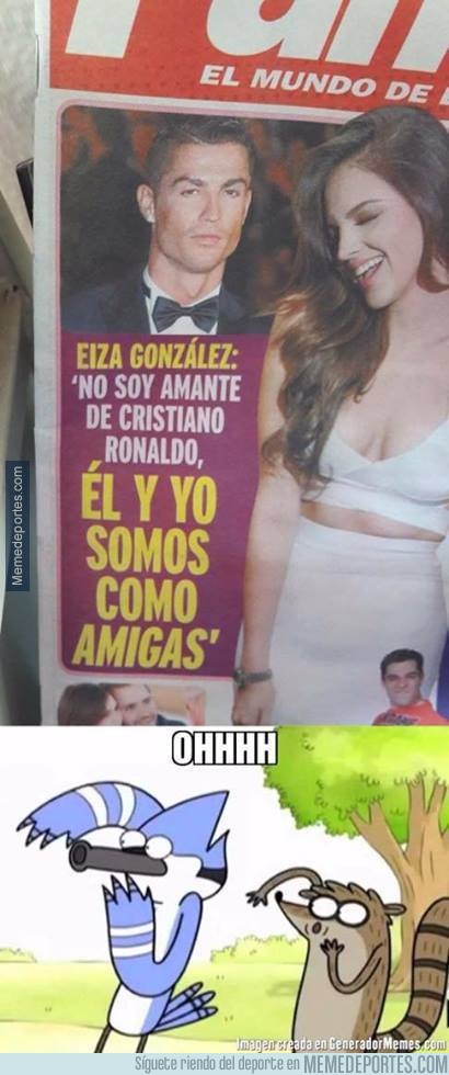898232 - La relación de Eiza González con Cristiano Ronaldo