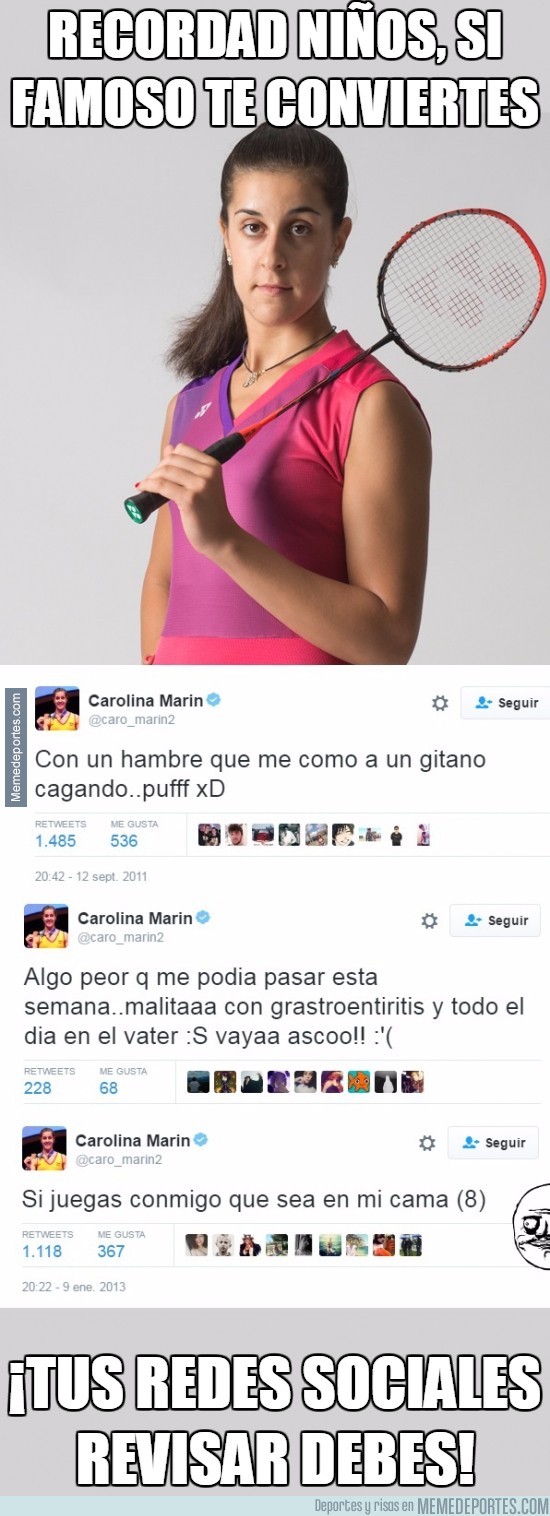 899399 - Los tuits del pasado de Carolina Marín