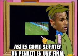 Enlace a Neymar y su penalti decisivo