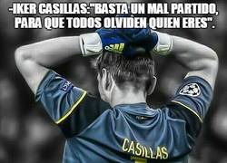 Enlace a Cuanta razón tiene Casillas con estas palabras...