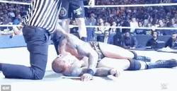 Enlace a GIF: Así acabo Randy Orton ante Brock Lesnar