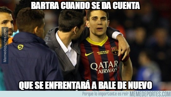 901488 - Bartra va a tener pesadillas hasta el día del partido...