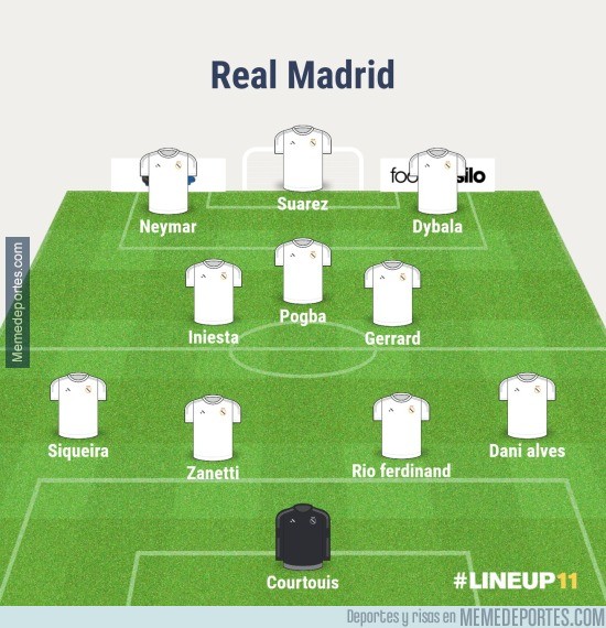 902257 - XI ideal de los jugadores que rechazaron al Real Madrid