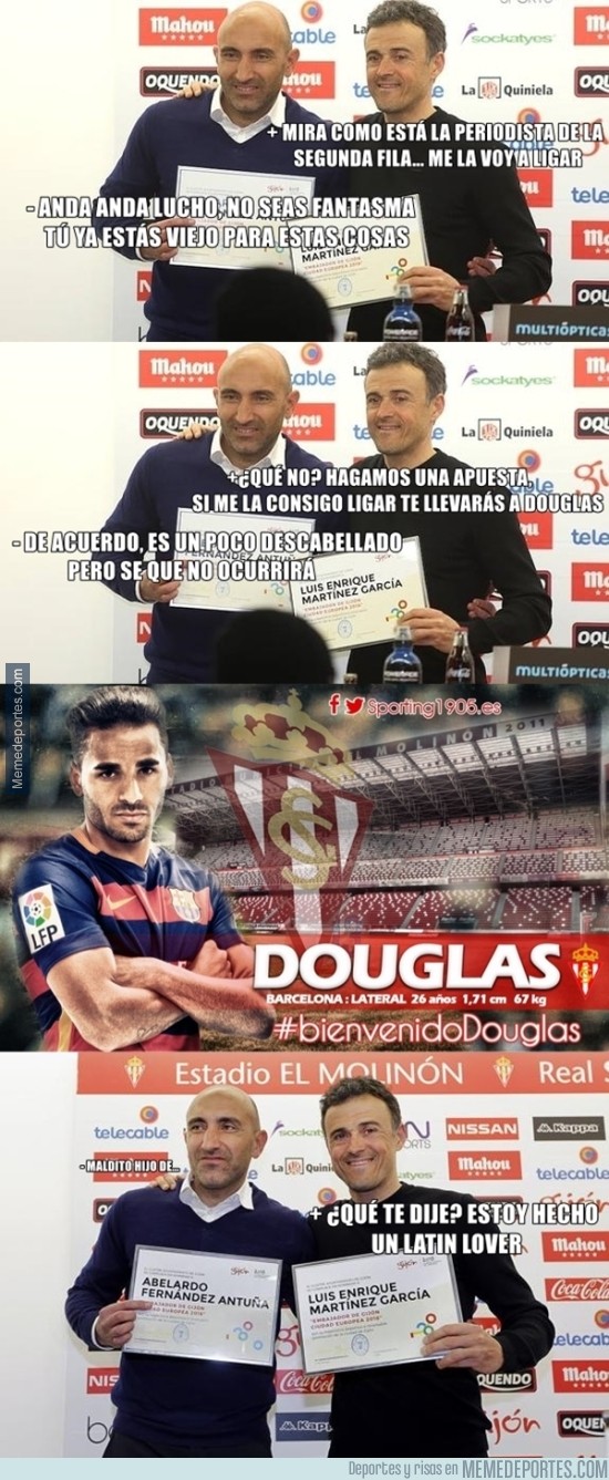 903066 - Y así es como Douglas llegó al Sporting de Gijón