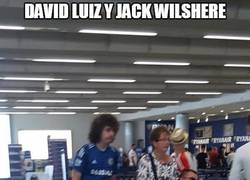 Enlace a David Luiz y Jack Wilshere