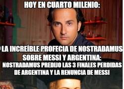 Enlace a Nostradamus predijo las finales perdidas de Argentina