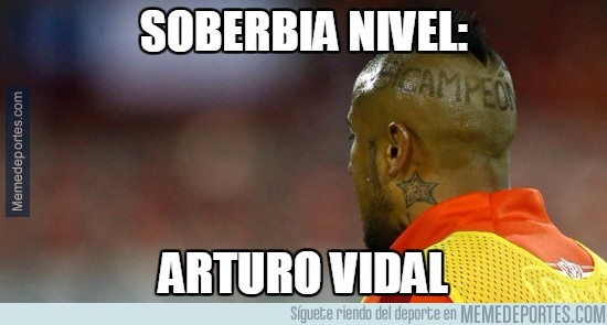 905074 - Soberbia nivel: Arturo Vidal