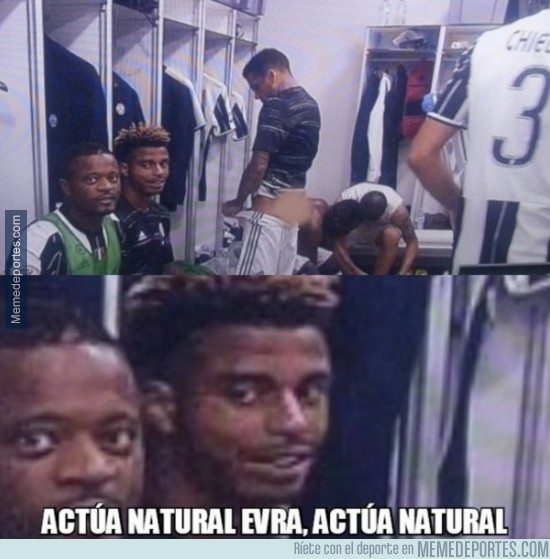 909082 - ¿Pero qué está haciendo Alves en el vestuario de la Juventus?
