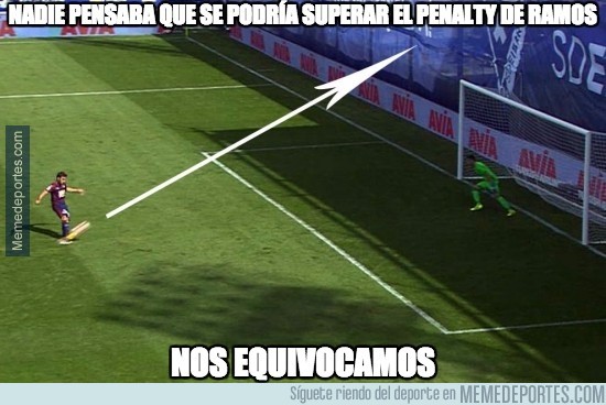 910757 - Nadie pensaba que se podría superar el penalty de Ramos, pero Pedro León lo hizo