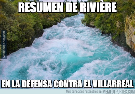 911304 - Resumen de Rivière en la defensa contra el Villarreal