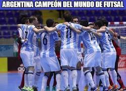 Enlace a Argentina campeón del mundo de futsal