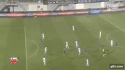 Enlace a GIF: El primer gol de un gran día de Eliminatorias lo realiza Mandzukic ante Kosovo