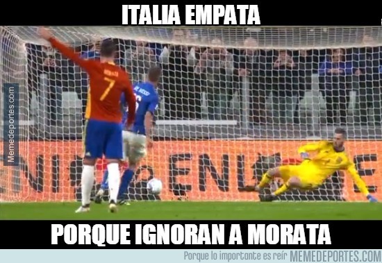 914384 - Morata tenía el partido en sus manos...