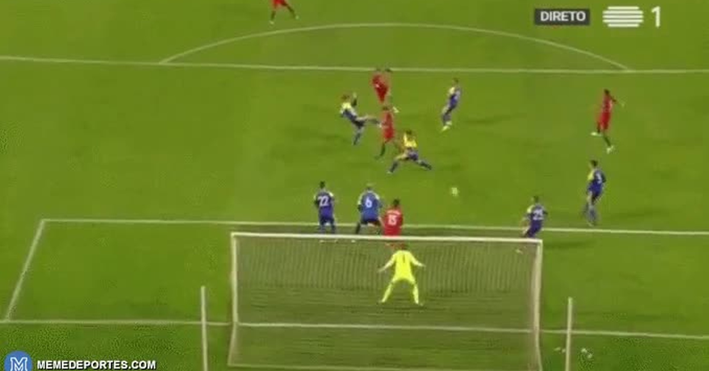 [ MEMEDEPORTES ] GIF: Así llegó el primer gol de Ronaldo frente a ...