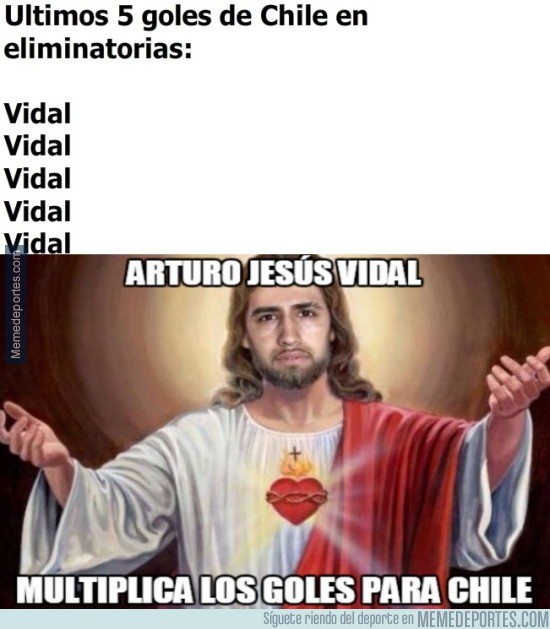 915773 - Arturo Vidal, el nuevo salvador de Chile