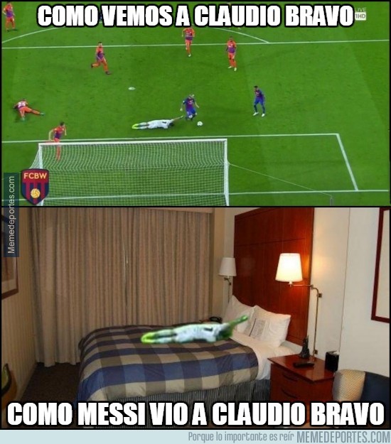 917619 - Bravo en el gol de Messi...
