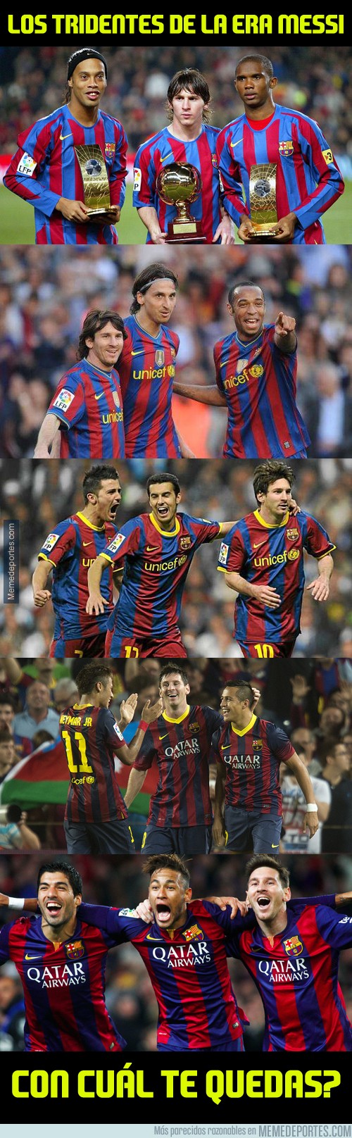 918151 - Los tridentes de la era Messi
