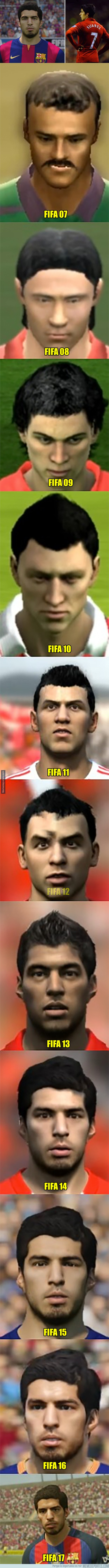 918170 - La evolución de Luis Suárez en el FIFA. Al menos se han puesto las pilas finalmente