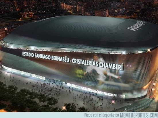 919444 - Después de los acontecimientos de ayer tarde, el Nuevo Bernabéu ya tiene patrocinador