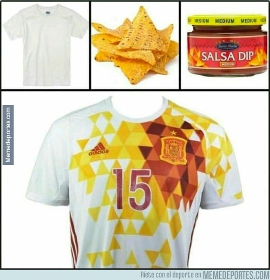 920092 - Y así nació la camiseta de la selección española