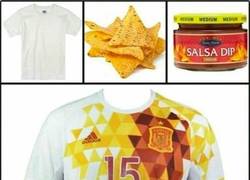 Enlace a Y así nació la camiseta de la selección española