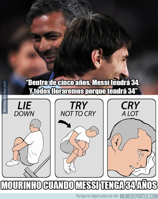 920311 - Mourinho sorprende con sus palabras hacia Messi