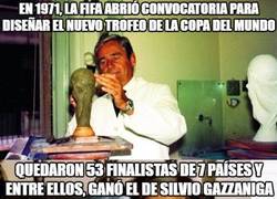 Enlace a QEPD. Silvio Gazzaniga, el creador de la Copa del Mundo
