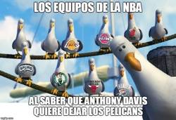 Enlace a Media NBA detrás de Anthony Davis