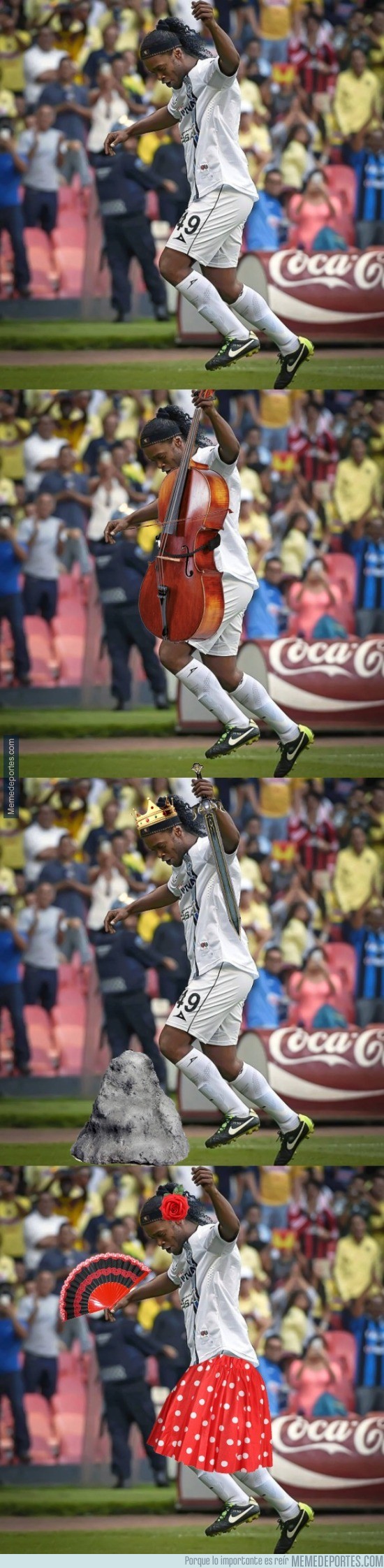 922198 - Ronda de chopitos de Ronaldinho
