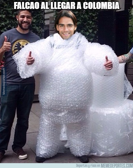 922558 - Falcao llega entre algodones a la selección