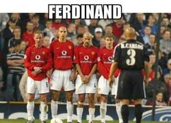 Enlace a Ferdinand, ese jugador que no le temía a Roberto Carlos