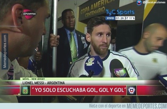 923759 - Declaraciones de Messi después del partido