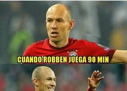 Enlace a Robben tiene un estilo propio